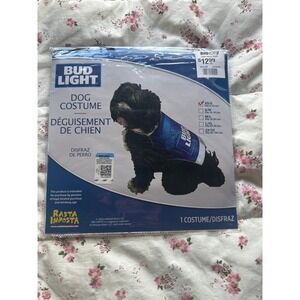 Costume bud light pet costume NWT XS/S